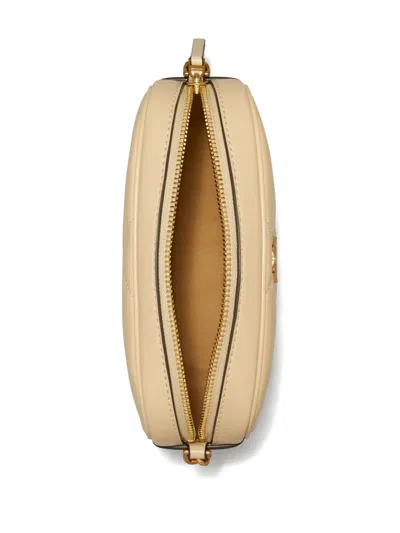 Tory Burch Kira Diamond-quilted Leather Crossbody Bag In Vanilla Soft Serve