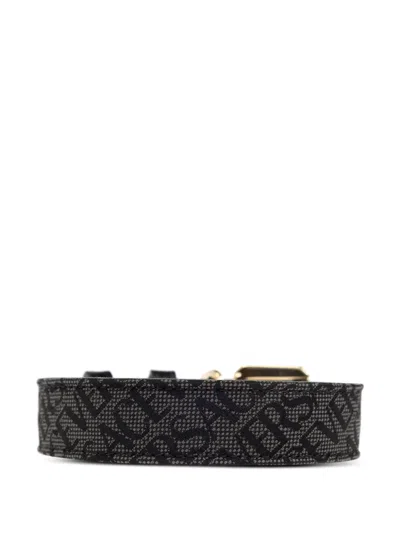Versace Logo Dog Collar In Black