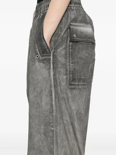 Rick Owens Drkshdw Gray Hollywood Geth Belas Lounge Pants In Grey