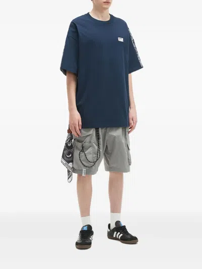 Musium Div. Cotton T-shirt In Blue