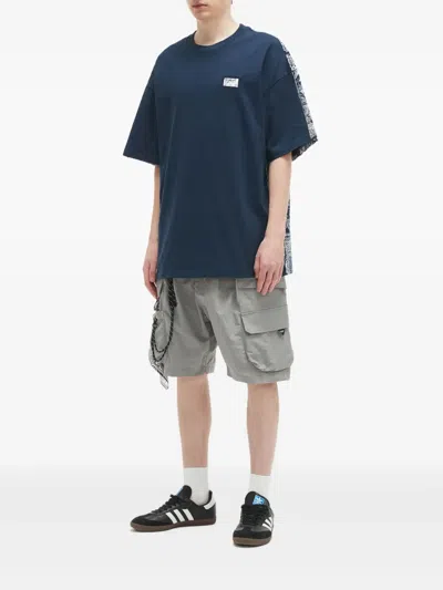 Musium Div. Cotton T-shirt In Blue