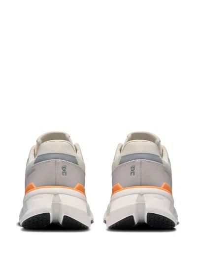 On Cloudrunner 2 "wolf Tangerine" Sneakers In White