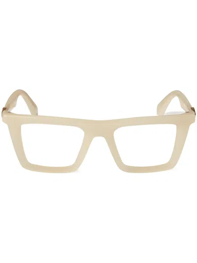Off-white Eyewear 7s Glasses In Neutrals