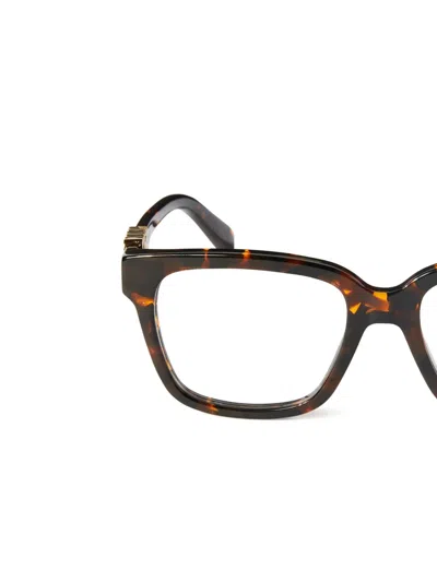 Off-white Eyewear 7c Glasses In Brown