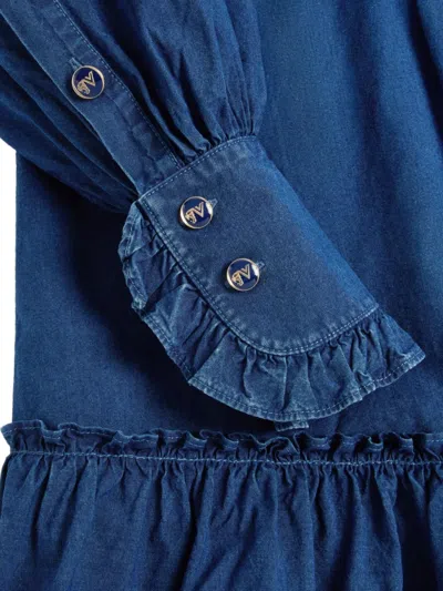 Valentino Dark Blue Denim Dress