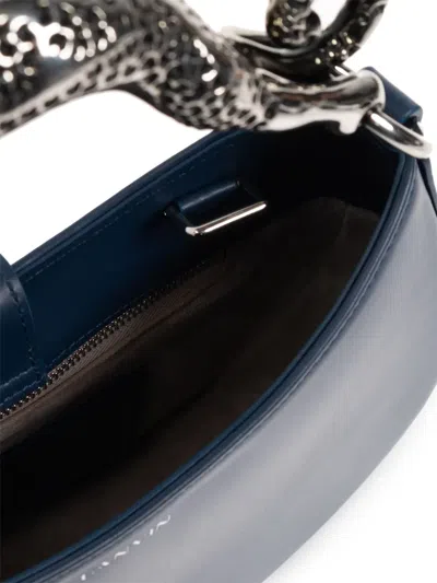 Lanvin Hobo Bag Cat Handle In Blue