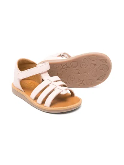 Pom D'api Leather Sandals In Pink