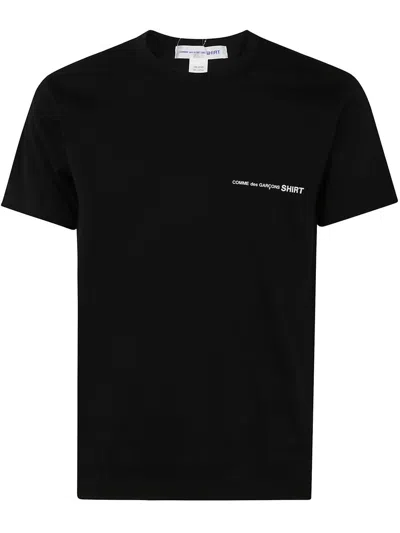 Comme Des Garçons Crew Neck Short Sleeves T-shirts In Black