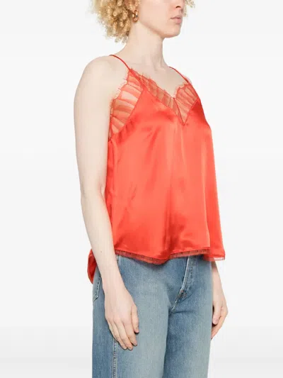 Iro Berwyn Top In Red