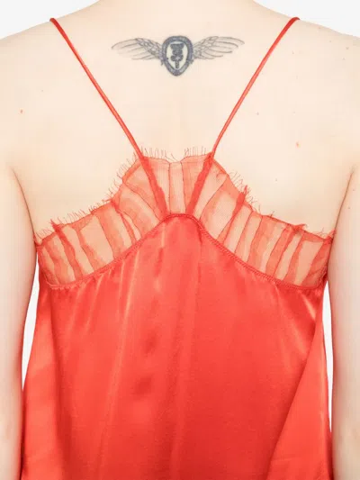 Iro Berwyn Top In Red