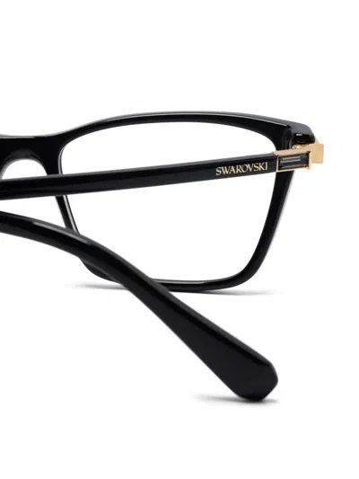 Swarovski Square-frame Glasses In Black