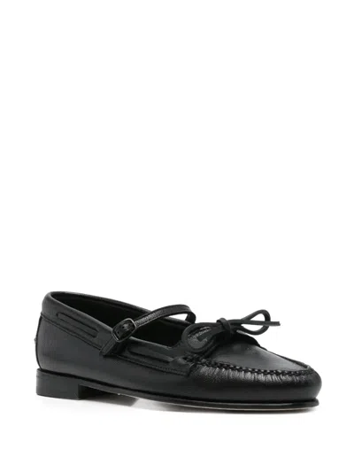 Hereu Lorea Loafers In Black