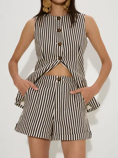 Simon Miller Como Shorts In Black