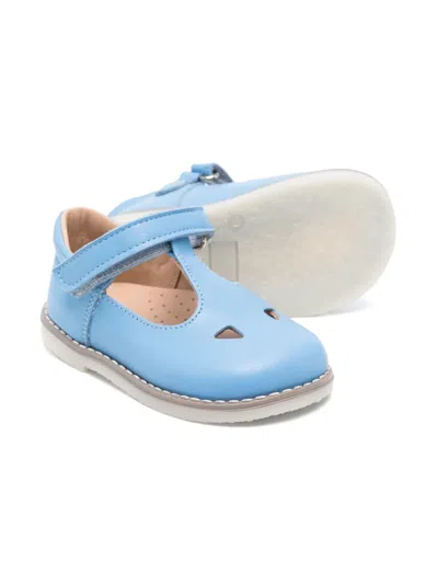 Eli1957 Leather Sandals In Blue