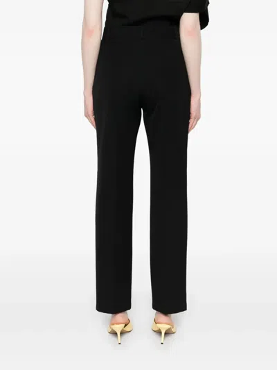 Jacquemus Wool Trousers In Schwarz