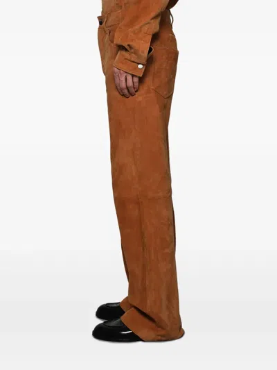 Amiri Quad Baggy Pant Golden Coast In Brown