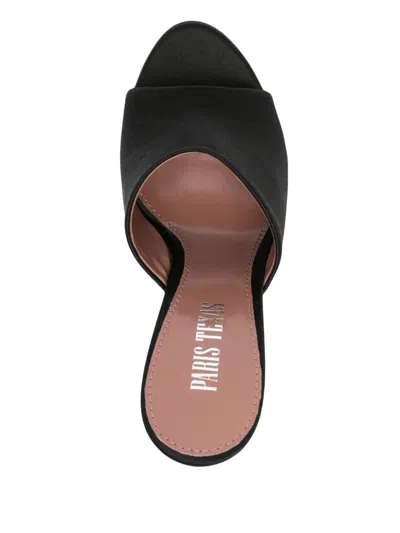 Paris Texas Suede Nina Wedge Mules 105 In Brown