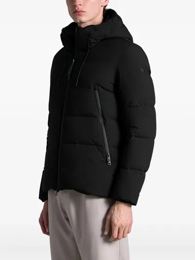Duno Jump Puffer Jacket In Black