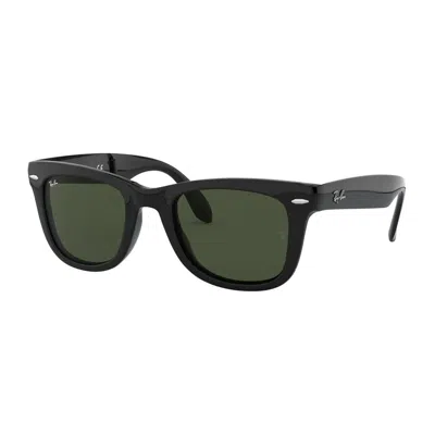 Ray Ban Ray-ban Folding Wayfarer Rb 4105 Sunglasses In Black