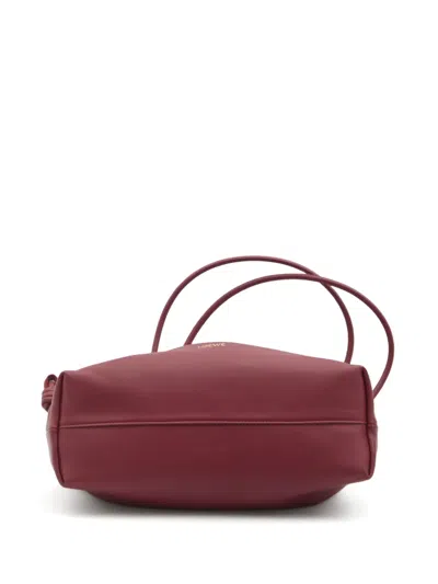 Loewe Medium Flamenco Purse In Burgundy