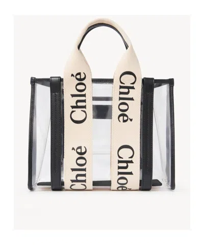 Chloé Handbag With 2 Handles And Removable Strap In White