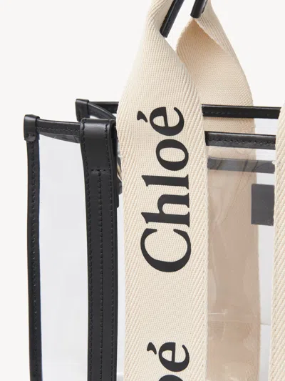 Chloé Handbag With 2 Handles And Removable Strap In White