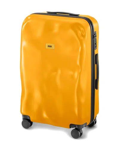 Crash Baggage Icon Suitcase In Orange