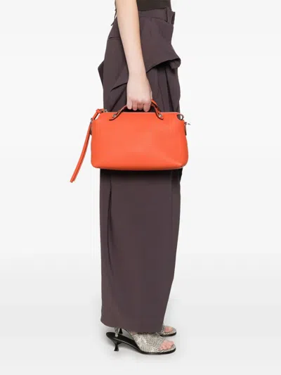 Fendi Medium By The Way Selleria Bag In Orange