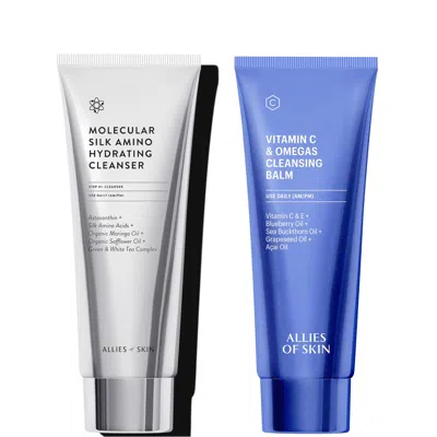 Allies Of Skin Nourish & Plump Double Cleansing Duo (worth $90)