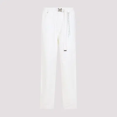 Mastermind Japan Relaxed-fit Pants With Drawstring Waist In White