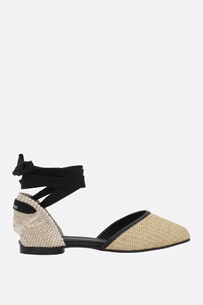 Castaã±er Gasby Ballet Flats In Negro