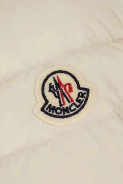 Moncler Off-white Igelle Short Down Jacket In Neutral