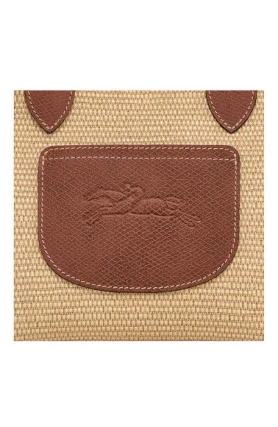 Longchamp Extra Small Le Pliage Panier Top Handle Bag In Brown