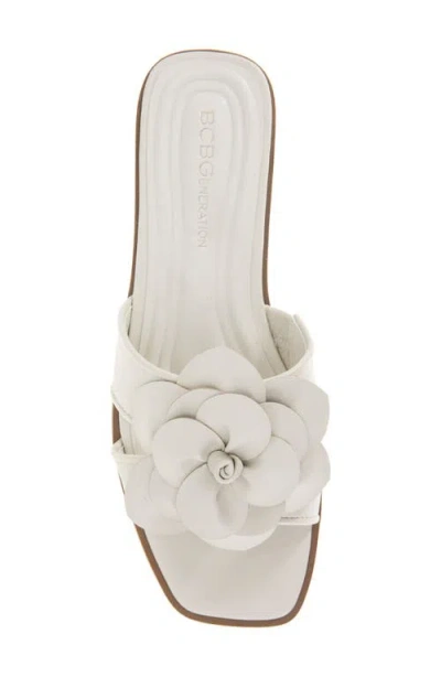 Bcbgeneration Bcbg Mazey Slide Sandal In Stone