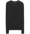 ISABEL MARANT Dayton linen and wool-blend knitted sweater,P00188030