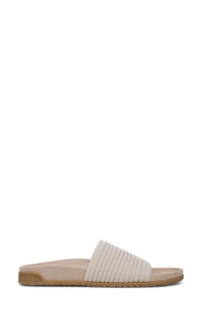 Vionic Evie Slide Sandal In Cream