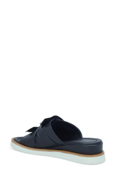 Miz Mooz Evy Platform Wedge Slide Sandal In Black