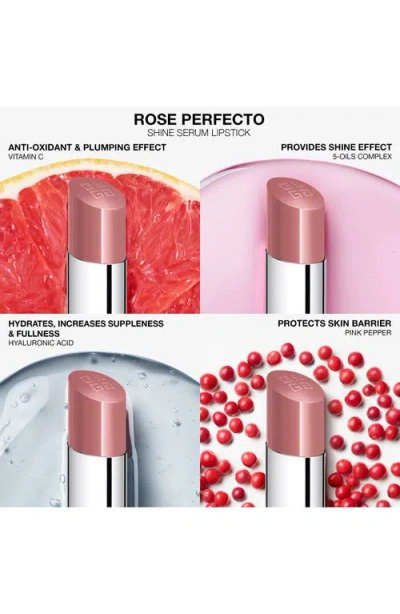 Givenchy Rose Perfecto Shine Serum Lip Oil Stick In N501