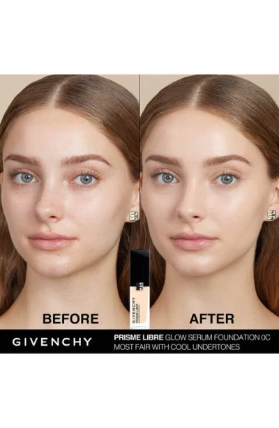 Givenchy Prisme Libre Glow Serum Blurring Foundation With Natural Finish 0.5c 1 oz / 30 ml In 0c