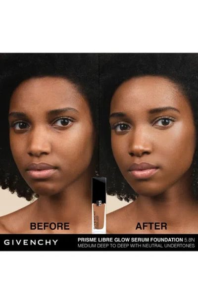 Givenchy Prisme Libre Glow Serum Blurring Foundation With Natural Finish 5.8n 1 oz / 30 ml