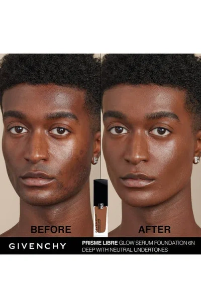 Givenchy Prisme Libre Glow Serum Blurring Foundation With Natural Finish 6n 1 oz / 30 ml