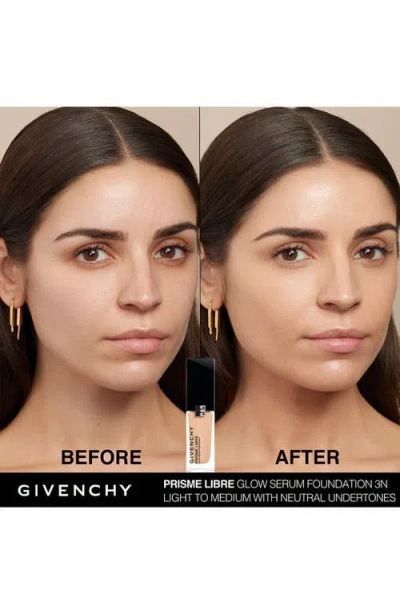 Givenchy Prisme Libre Glow Serum Blurring & Hydrating Foundation In 3n