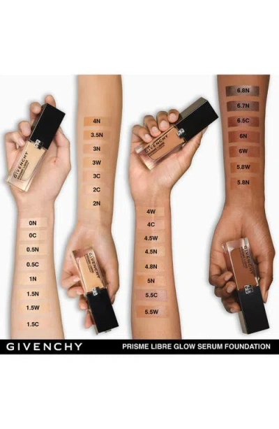 Givenchy Prisme Libre Glow Serum Blurring & Hydrating Foundation In 4c
