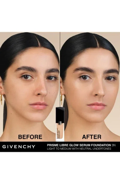Givenchy Prisme Libre Glow Serum Blurring & Hydrating Foundation In 3n
