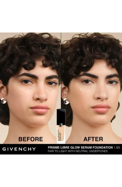 Givenchy Prisme Libre Glow Serum Blurring & Hydrating Foundation In 1.5n