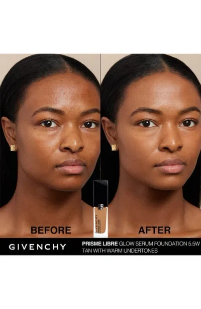 Givenchy Prisme Libre Glow Serum Blurring & Hydrating Foundation In 5.5w