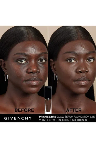 Givenchy Prisme Libre Glow Serum Blurring Foundation With Natural Finish 6.8n 1 oz / 30 ml
