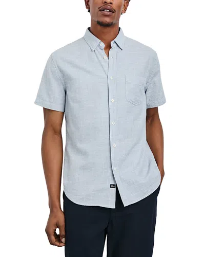 Rails Fairfax Relaxed Fit Button Down Shirt In Tidal Etch