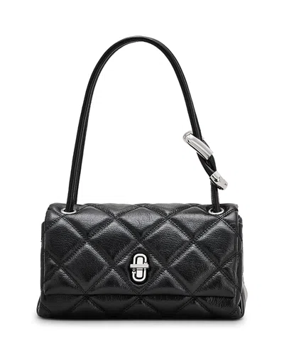 Marc Jacobs The Quilted Mini Dual Shoulder Bag Black In Black
