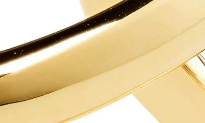 Lie Studio Gold-plated Maggie Cuff Bangle In Gold